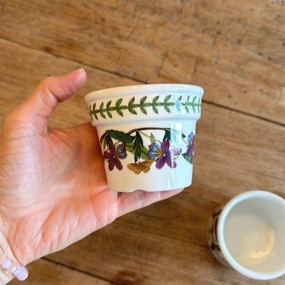 Portmerion Botanic Garden small mug and planter - Picture 4 of 13